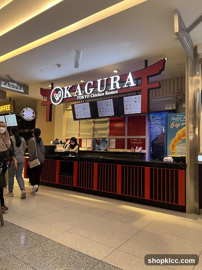 Kagura Tokyo Chicken Ramen Counter