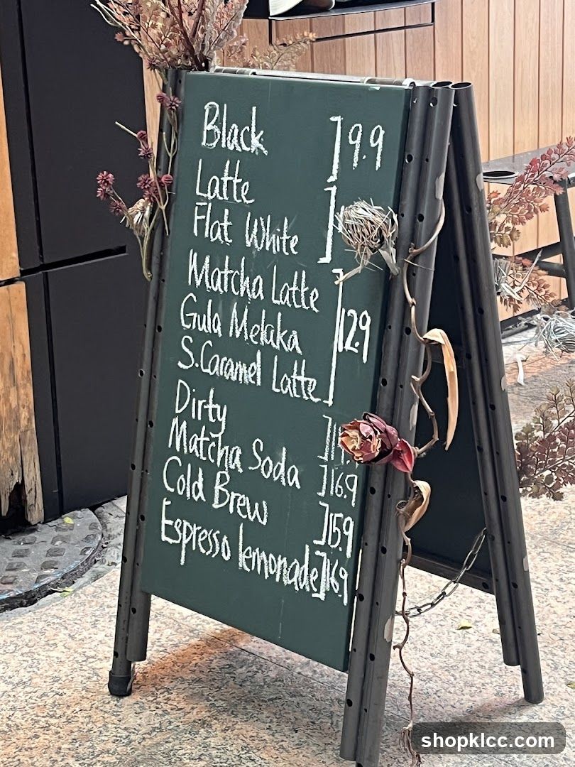 Drink Menu