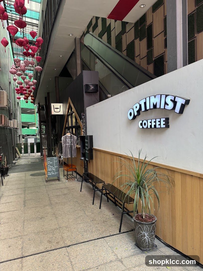 Optimist Coffee Shop Front