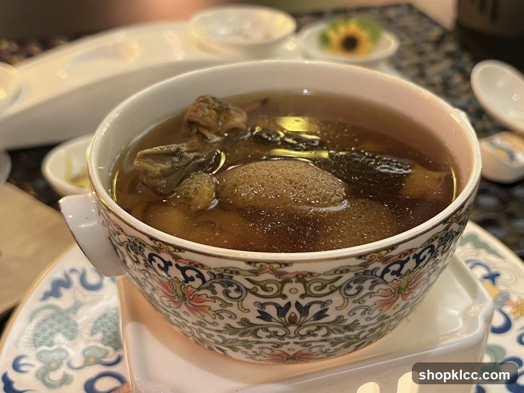 Braised Chicken Soup with Ginger and Aromatics