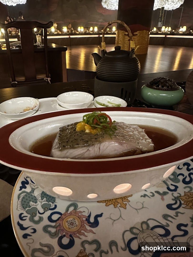 Dish with Fish and Broth