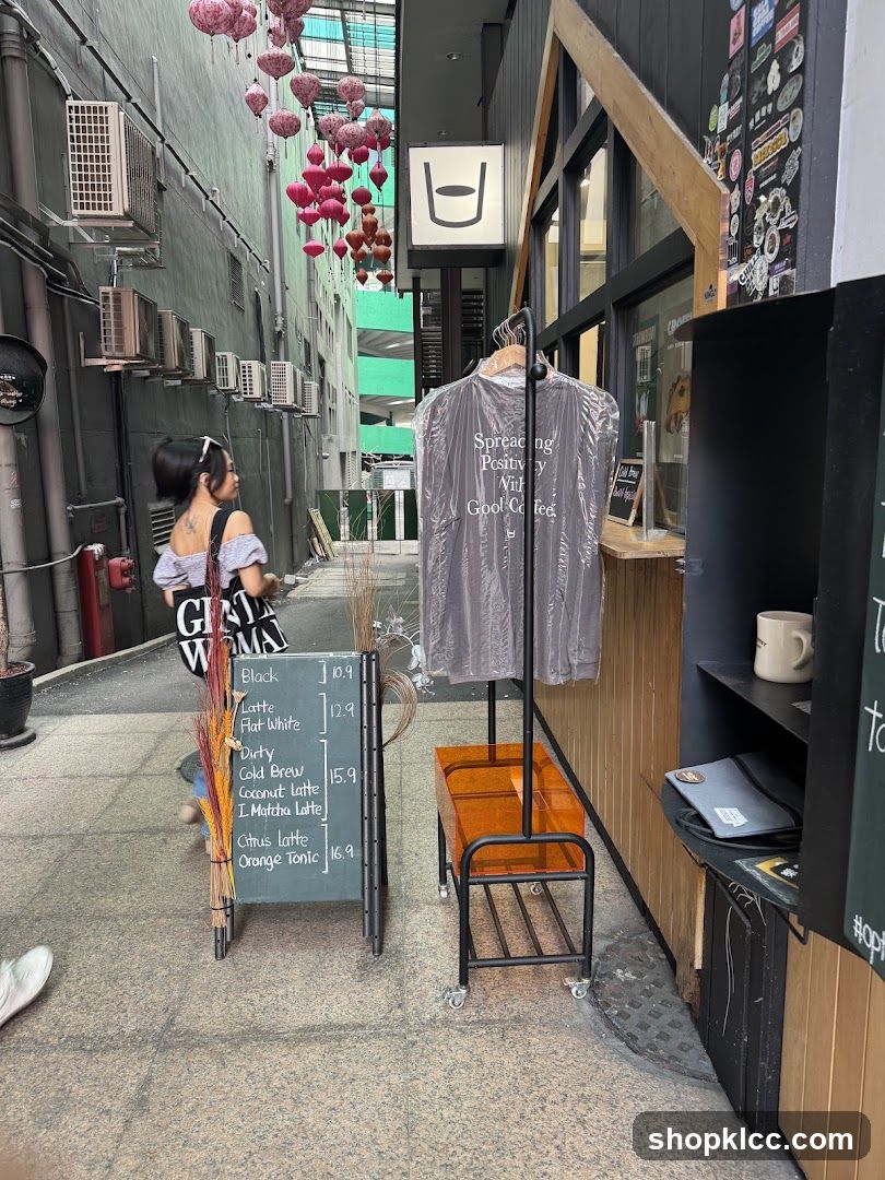 Coffee Shop Alleyway