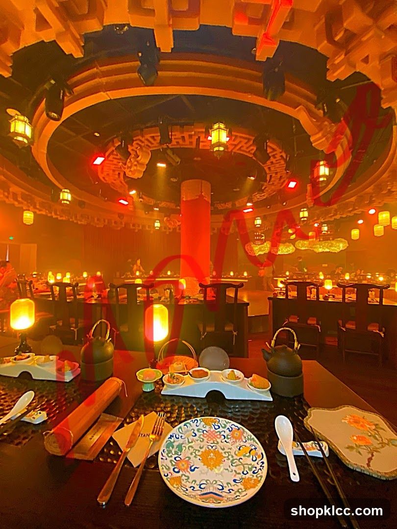 Traditional Chinese Restaurant Interior