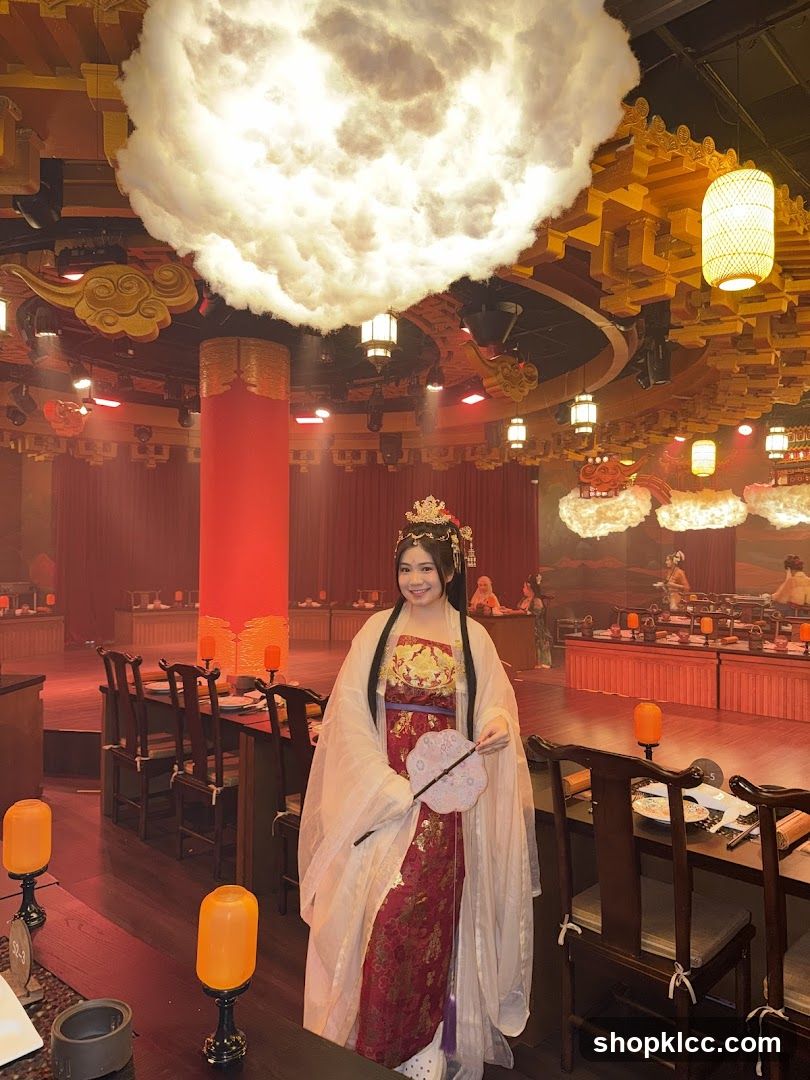 Ancient Chinese Style Restaurant Interior