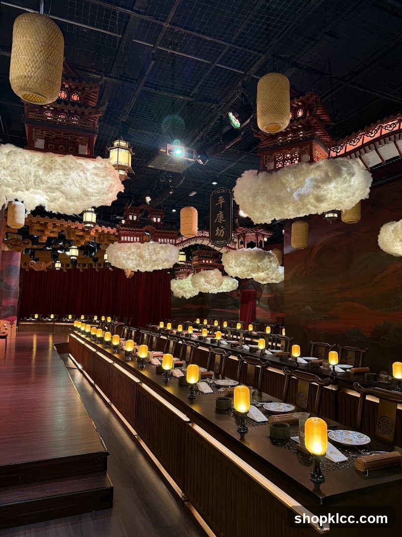Traditional Chinese Restaurant Interior