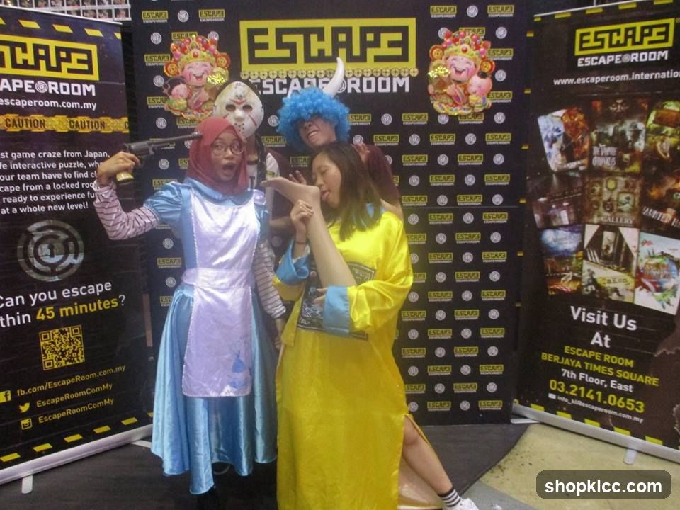 Escape Room Event Booth