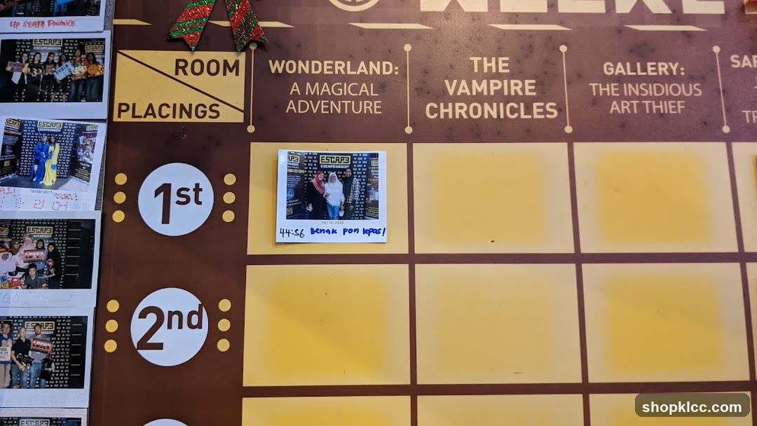 Competition Results Board