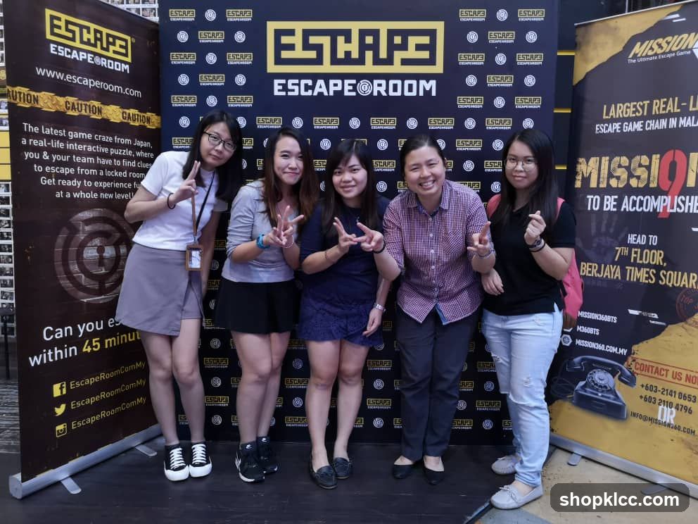 Escape Room Group Photo