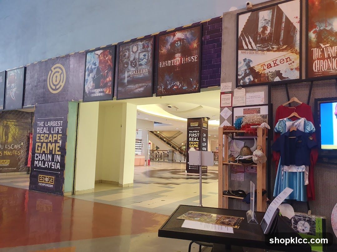 Escape Game Malaysia Entrance Display