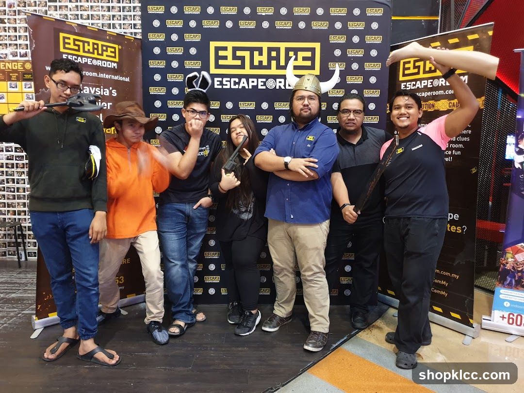 Escape Room Group Photo