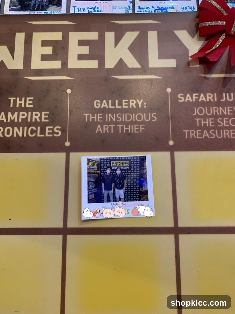 Weekly Event Schedule with Photo Display