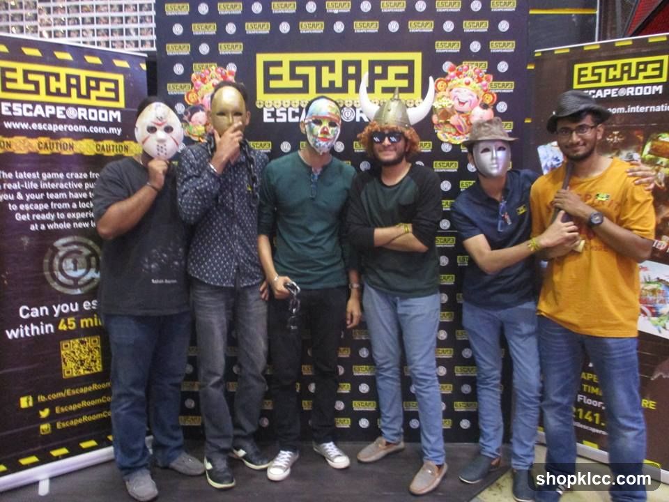 Escape Room Group Photo