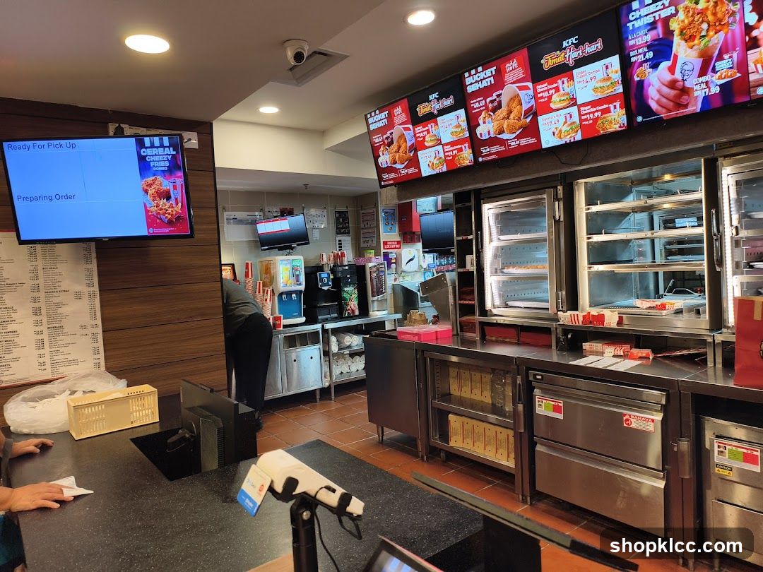 KFC Counter Interior