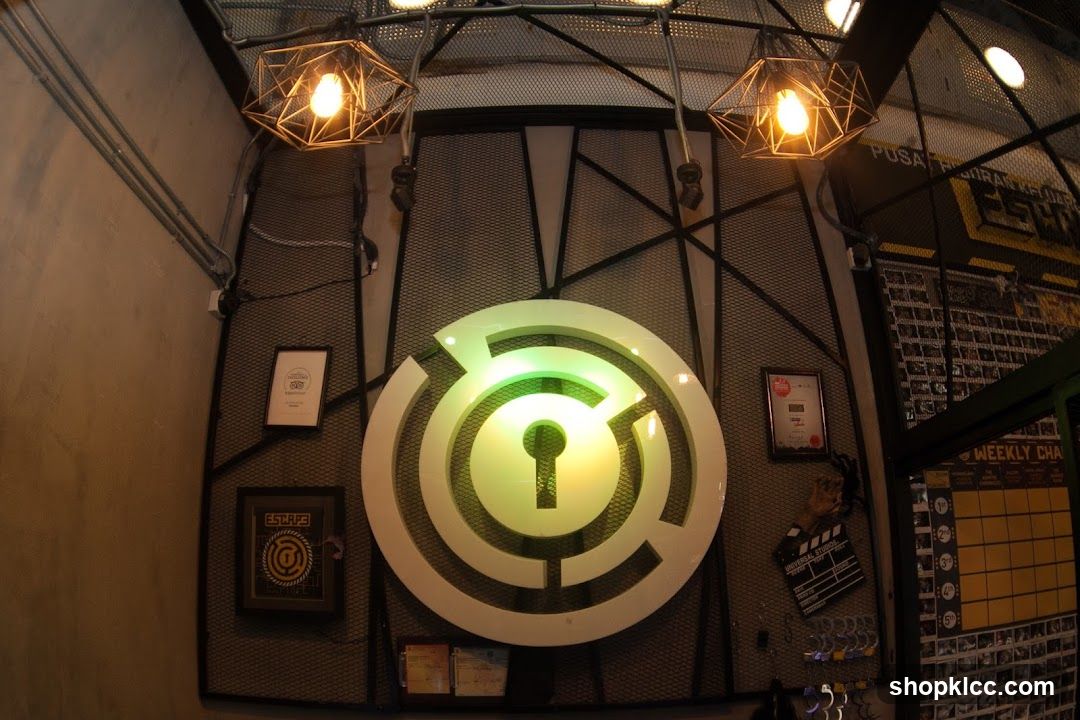 Interior Decor with Logo and Framed Items