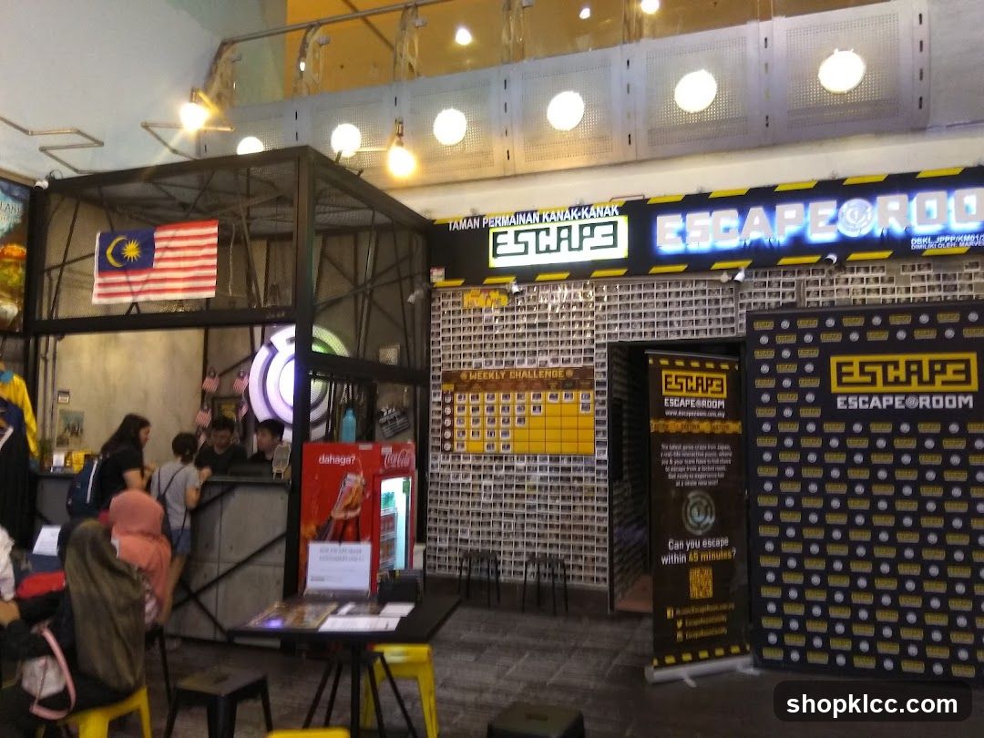 Escape Room Booth at Exhibition