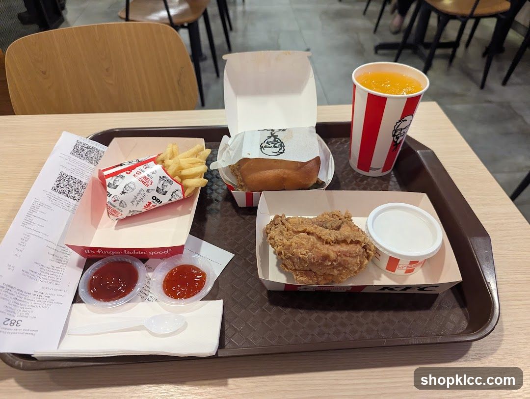 KFC Meal Tray