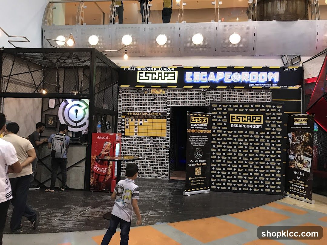 Escape Room Booth at Exhibition