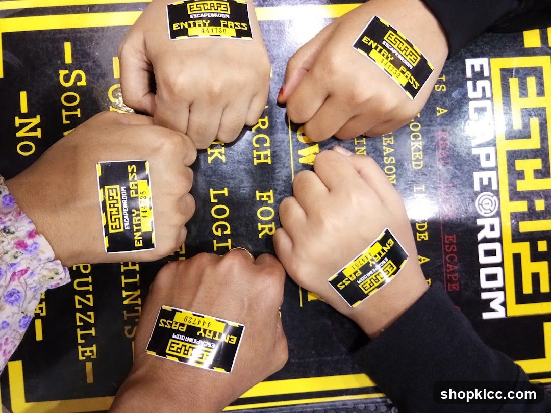 Escape Room Entry Passes
