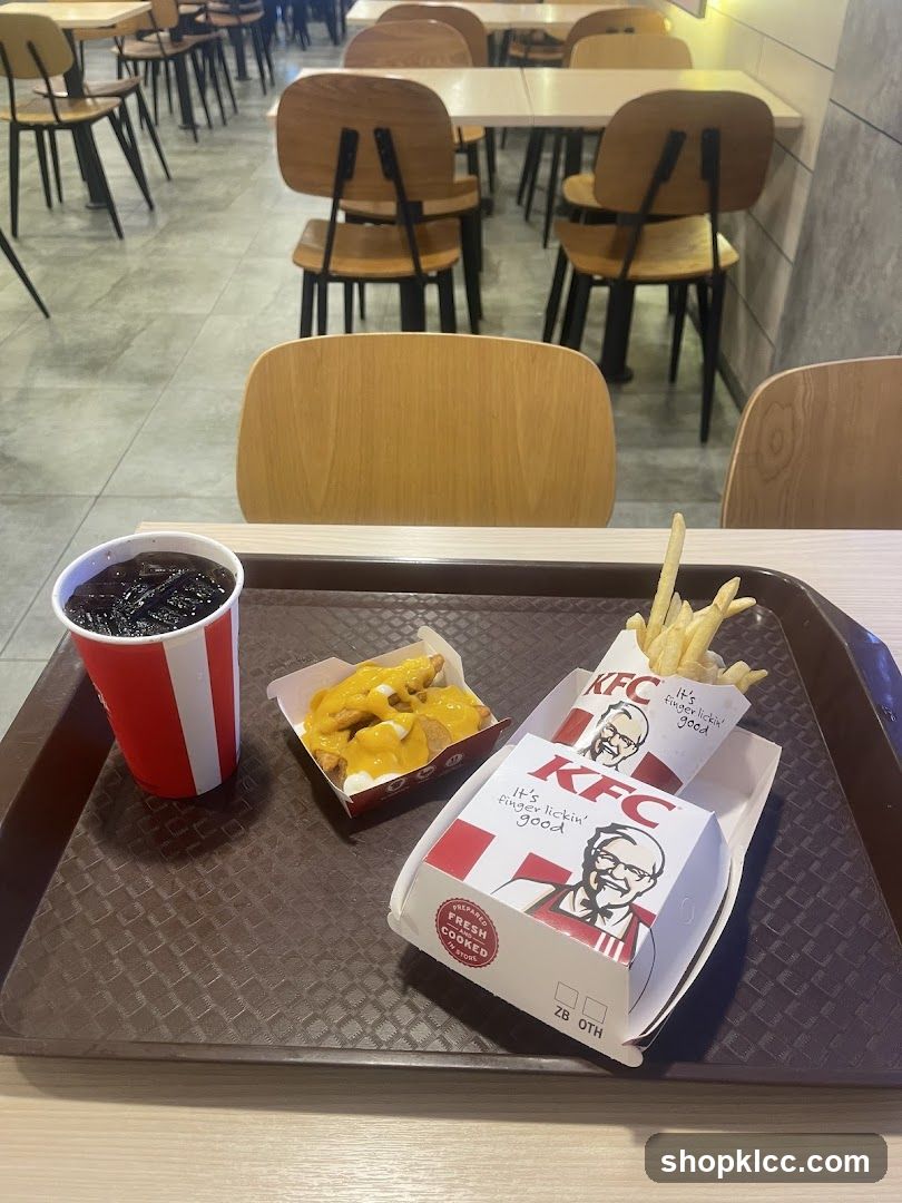 KFC Meal Tray