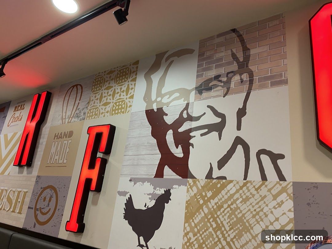 KFC Interior Wall Art