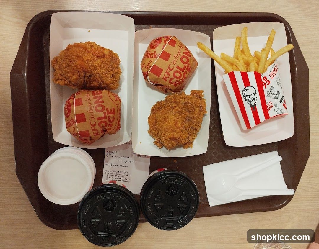 KFC Meal Tray