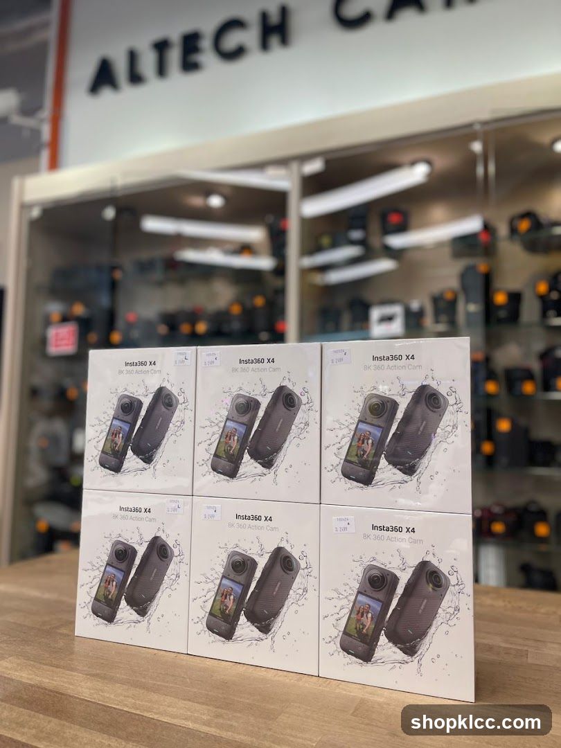 Insta360 X4 Display