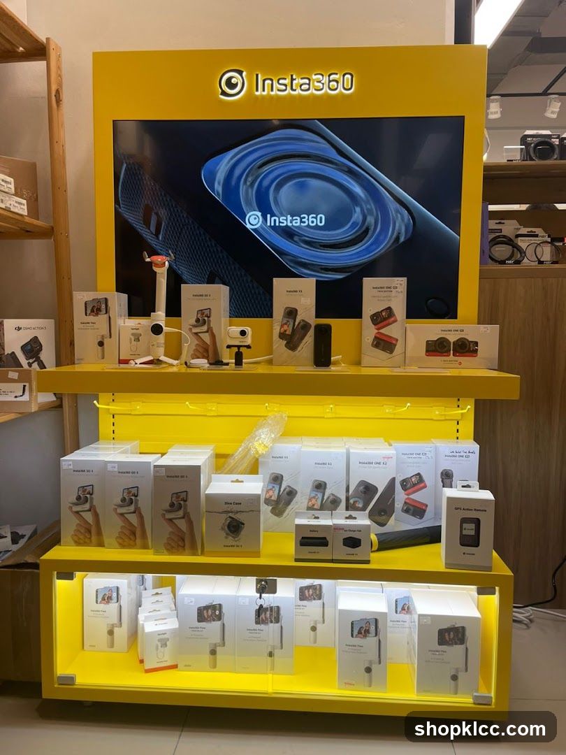 Insta360 Product Display