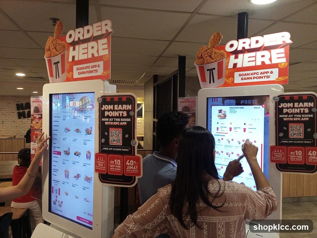 KFC Self-Ordering Kiosks