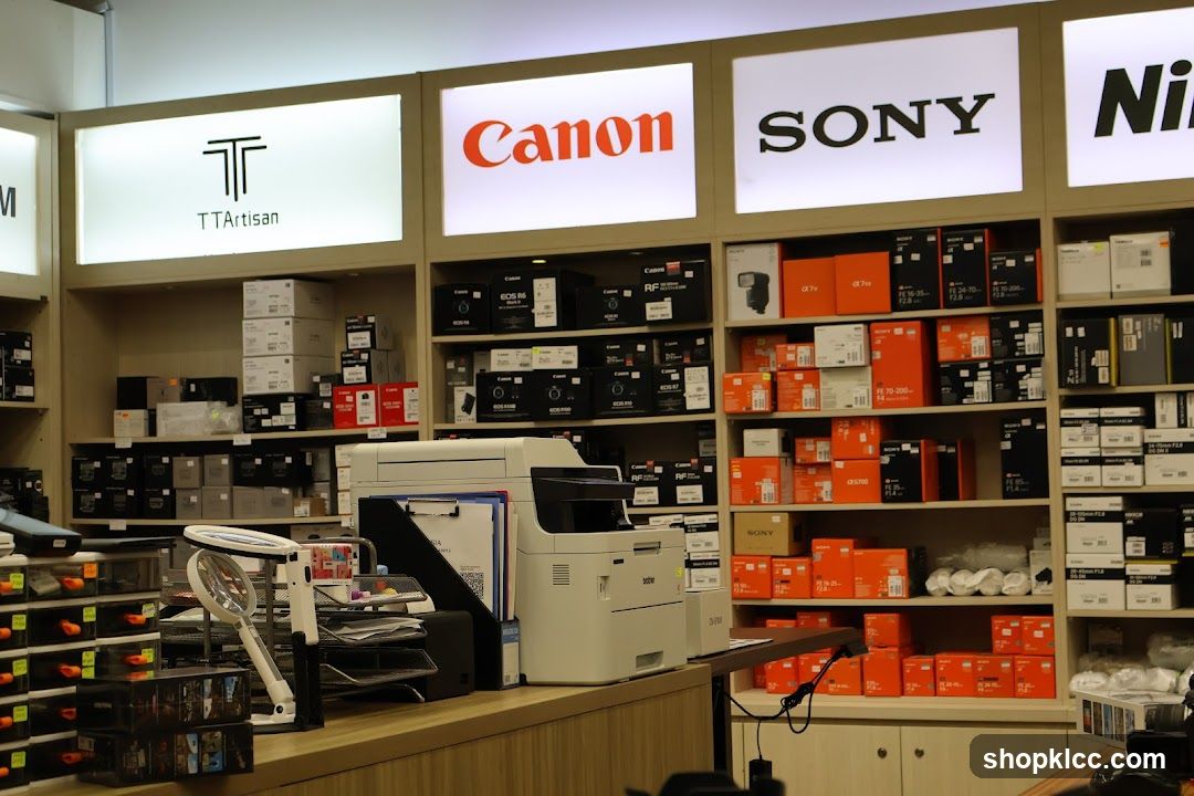 Electronics Store Interior