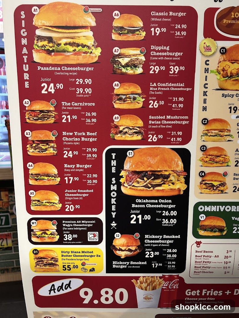 Signature Burgers