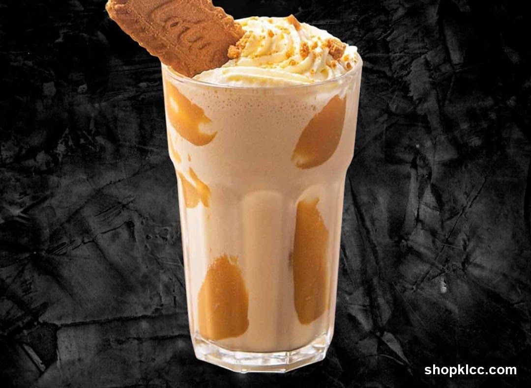 Lotus Biscoff Milkshake