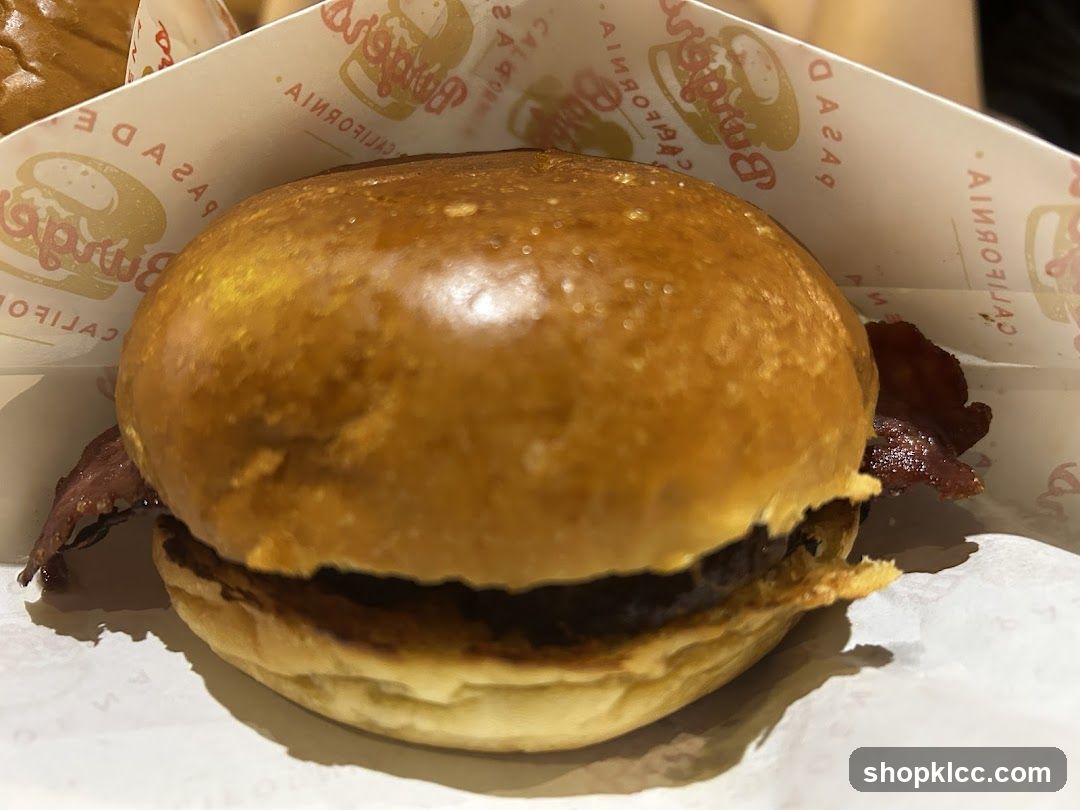 Burger with Bacon
