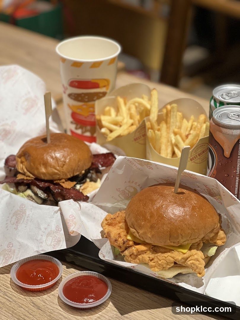 Burgers and Fries