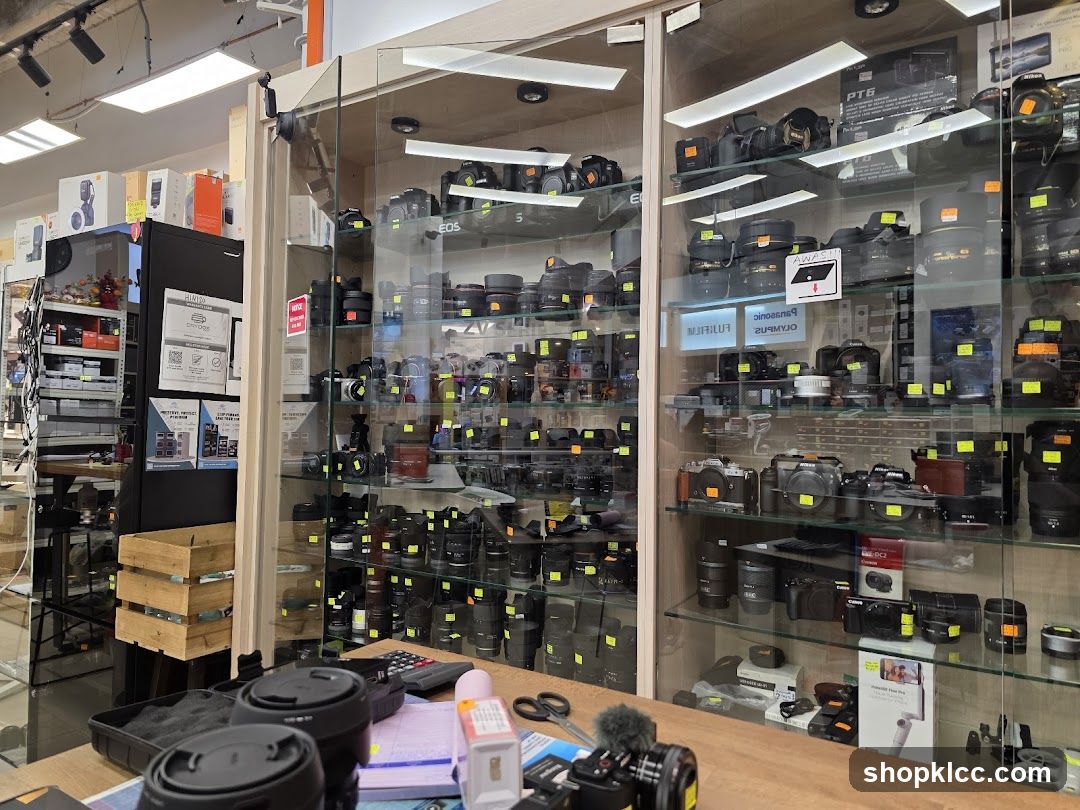 Camera Store Interior