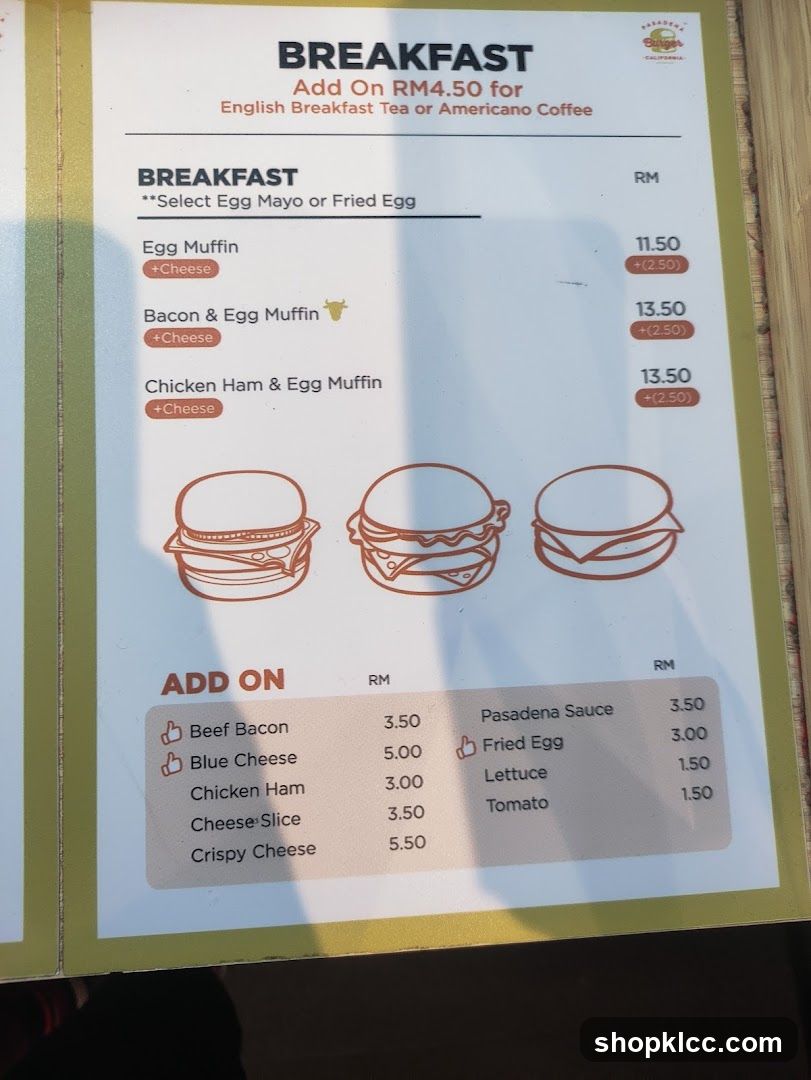 BREAKFAST