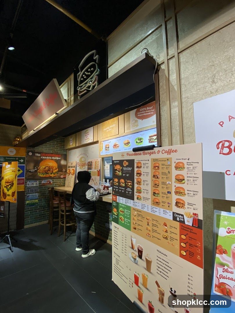 Burger Restaurant Interior