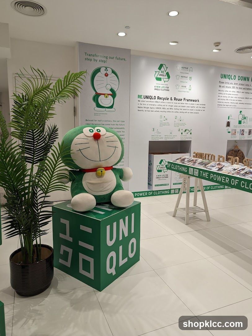 UNIQLO Doraemon Display
