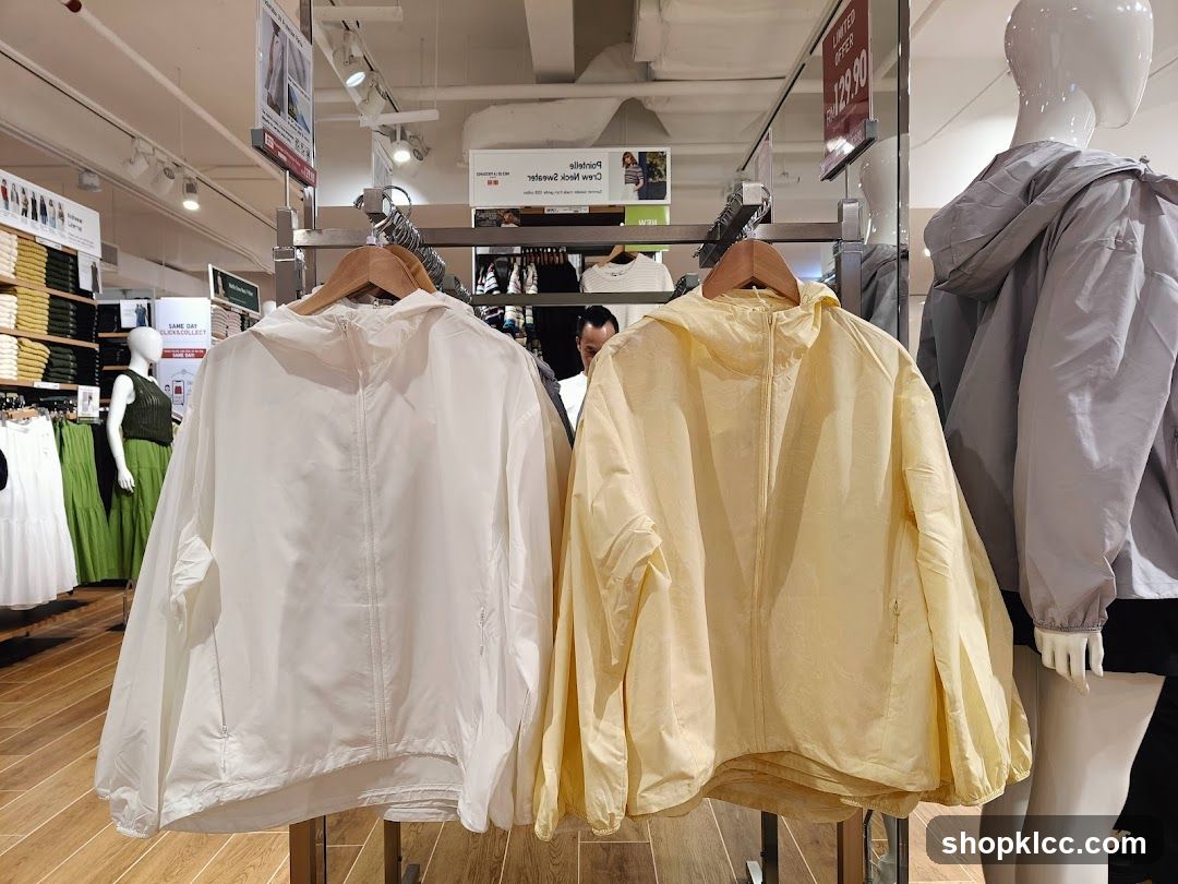 Clothing Display in Store Interior