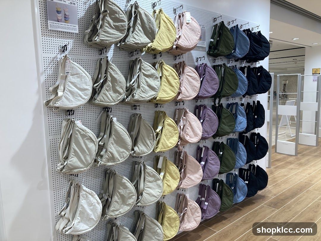 BAG DISPLAY WALL
