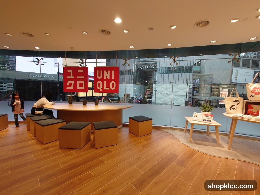 Uniqlo Interior Display Area