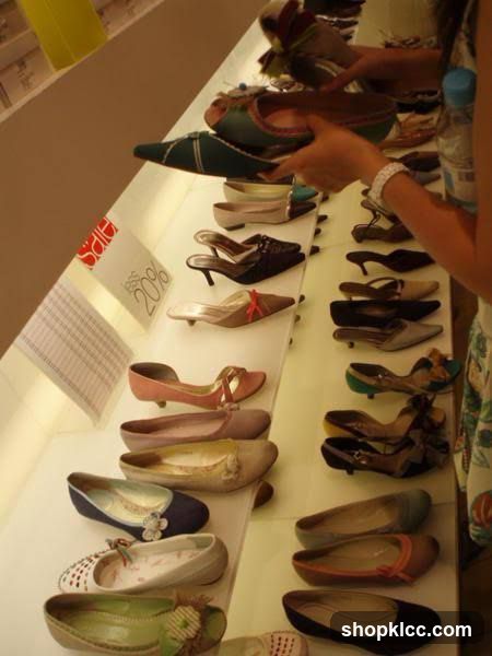 Shoes on Display