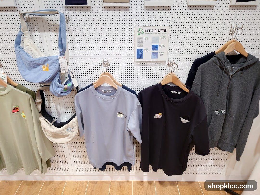 Clothing Display Wall