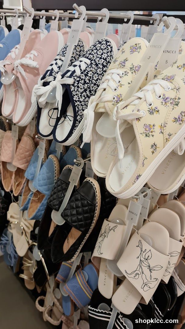 Assorted Footwear Display