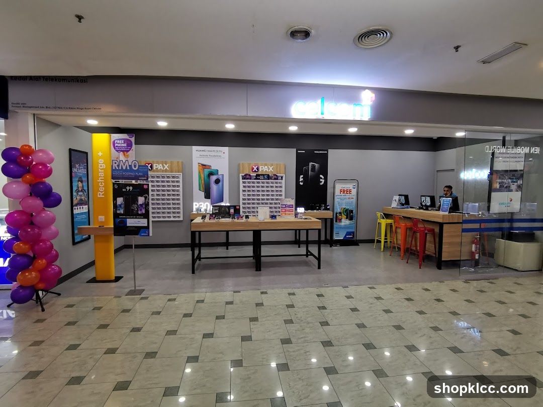 Mobile Phone Store Interior
