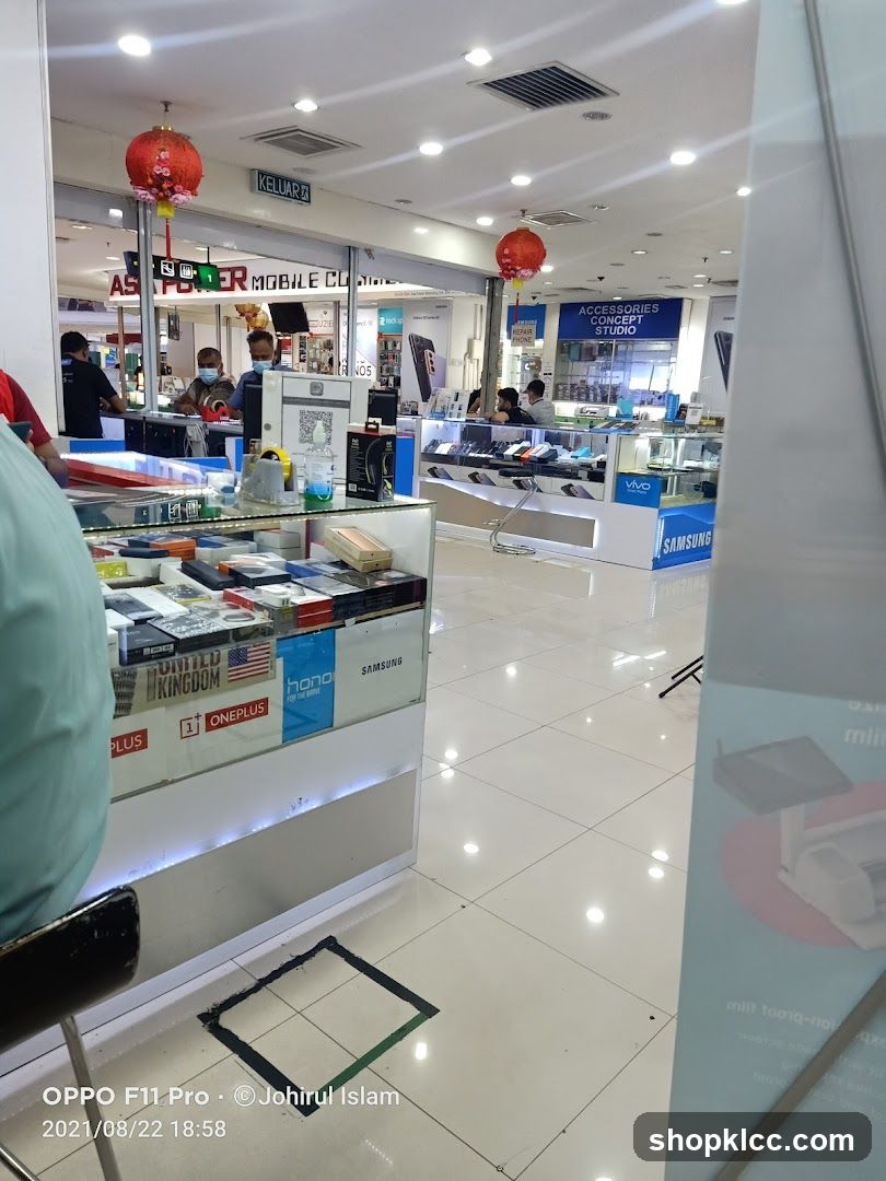Mobile Phone Store Interior