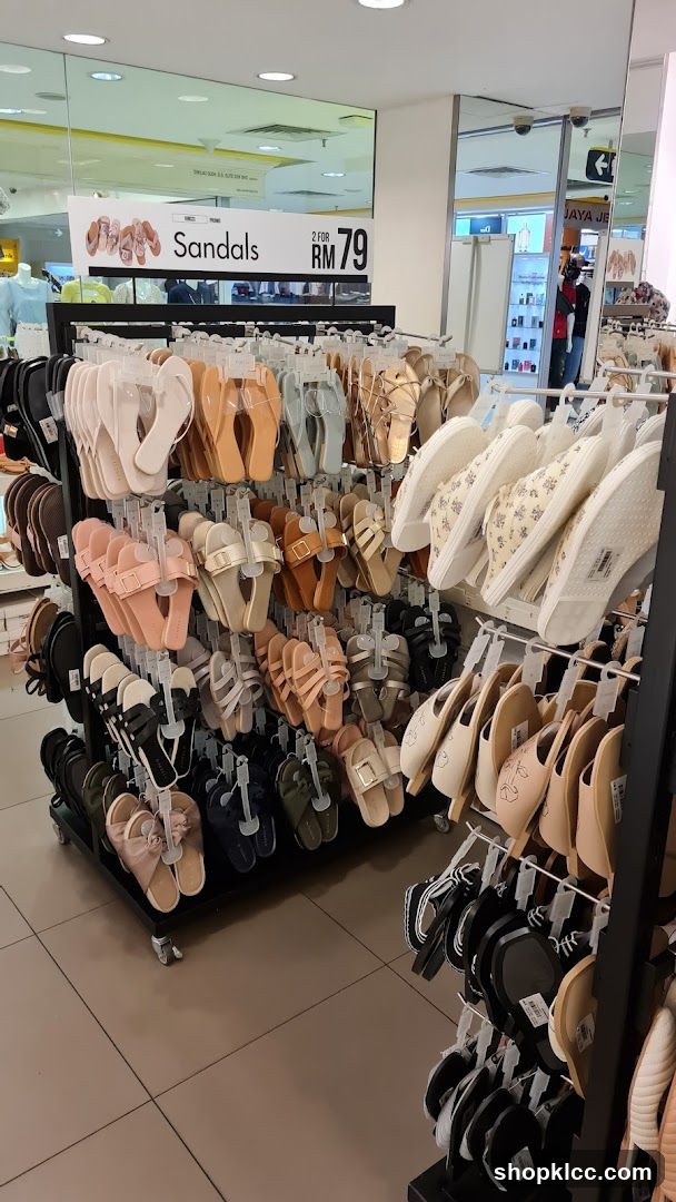 Sandals Display