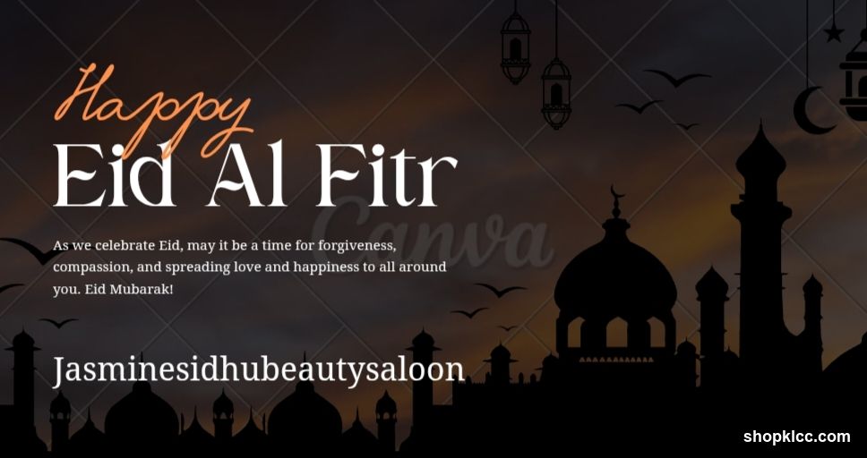 Happy Eid Al Fitr Greeting Card