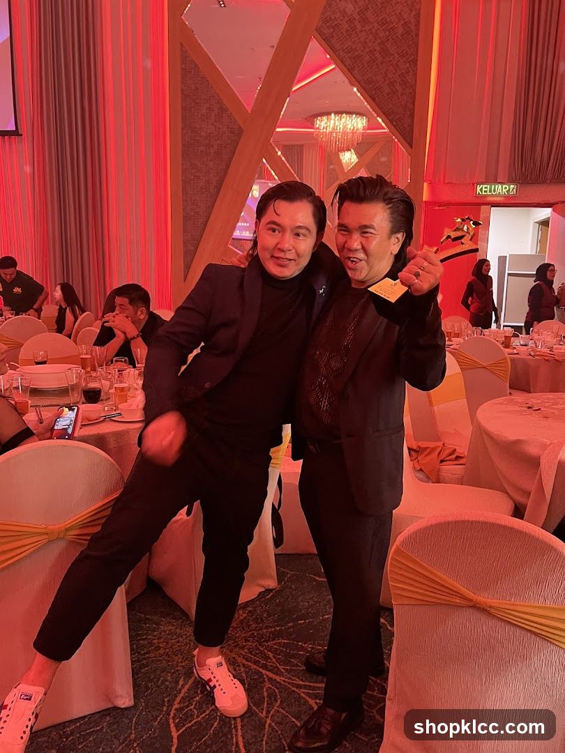 Dining Event with Two Men