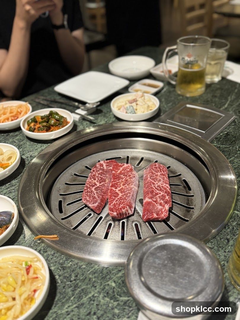 Korean BBQ Table Setting