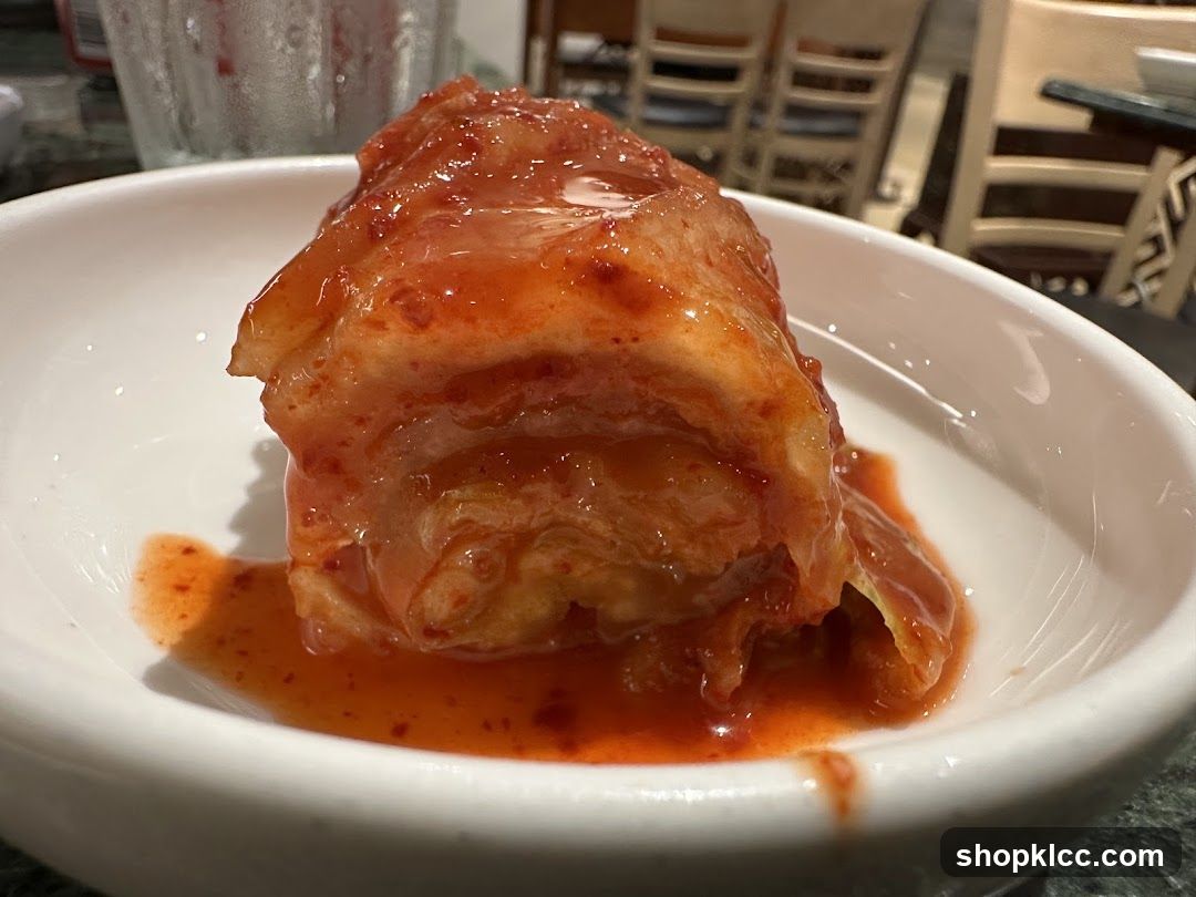 Kimchi in a bowl